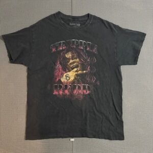 Trippie Redd Graphic T-Shirt Mens Large Black Short Sleeve Hip Hop Rap Tee